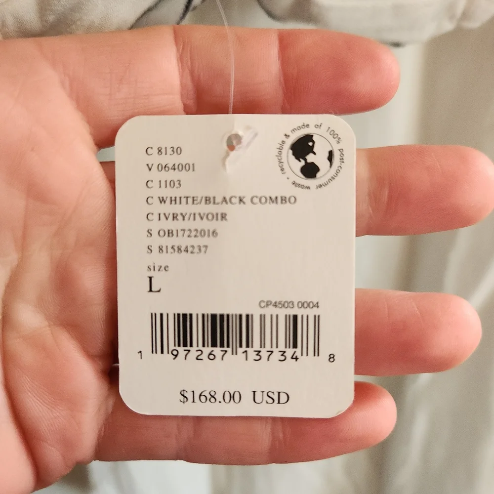 Nwt Free People Lotus Two Piece Set White Blue Embroidered Maxi Skirt Large L - Picture 4 of 13